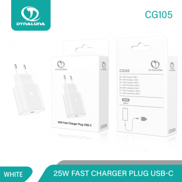 Dynaluna CG105 Chargeur USB-C 25W Charge Rapide